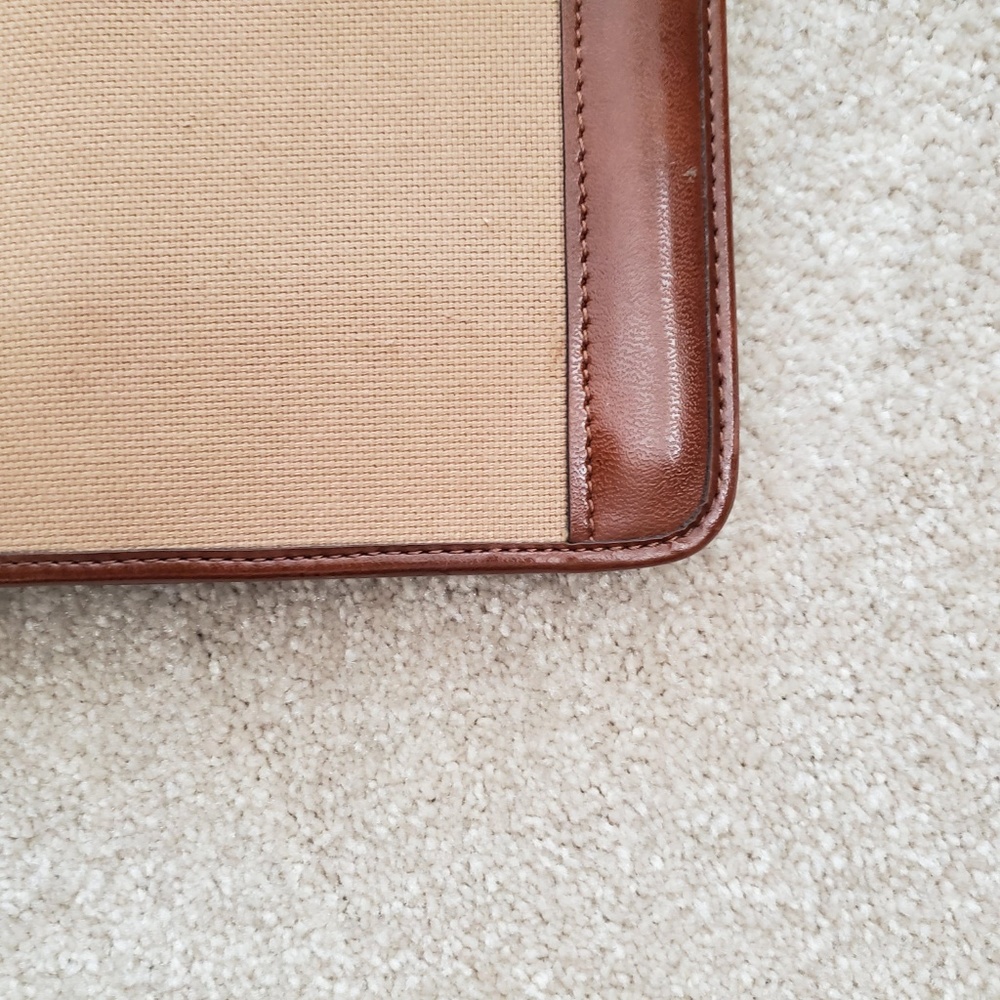 Vintage Yves Saint Laurent YSL Tote 1970s Beige - Picture 8 of 8